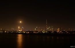 Blue Moon and Mars - Dubai, UAE