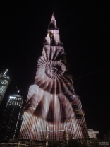 Burj Khalifa show - Dubai, UAE